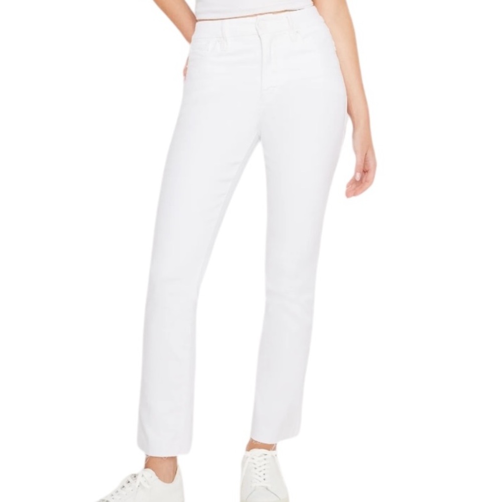 Good American White Good Legs Straight Leg Jean 18